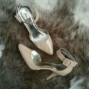Nude high heels